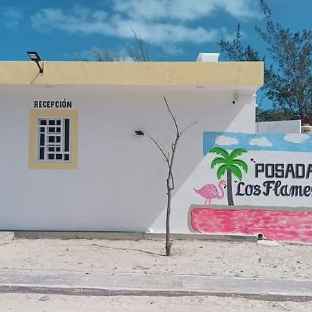 Posada Los Flamencos Las Coloradas Yucatan Yuluc Buitenkant foto