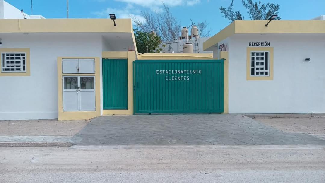 Posada Los Flamencos Las Coloradas Yucatan Yuluc Buitenkant foto