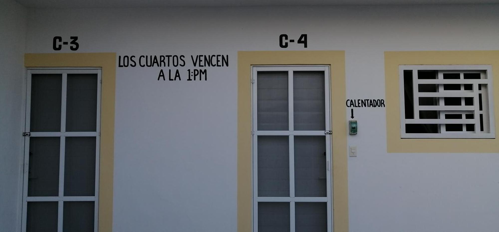 Posada Los Flamencos Las Coloradas Yucatan Yuluc Buitenkant foto